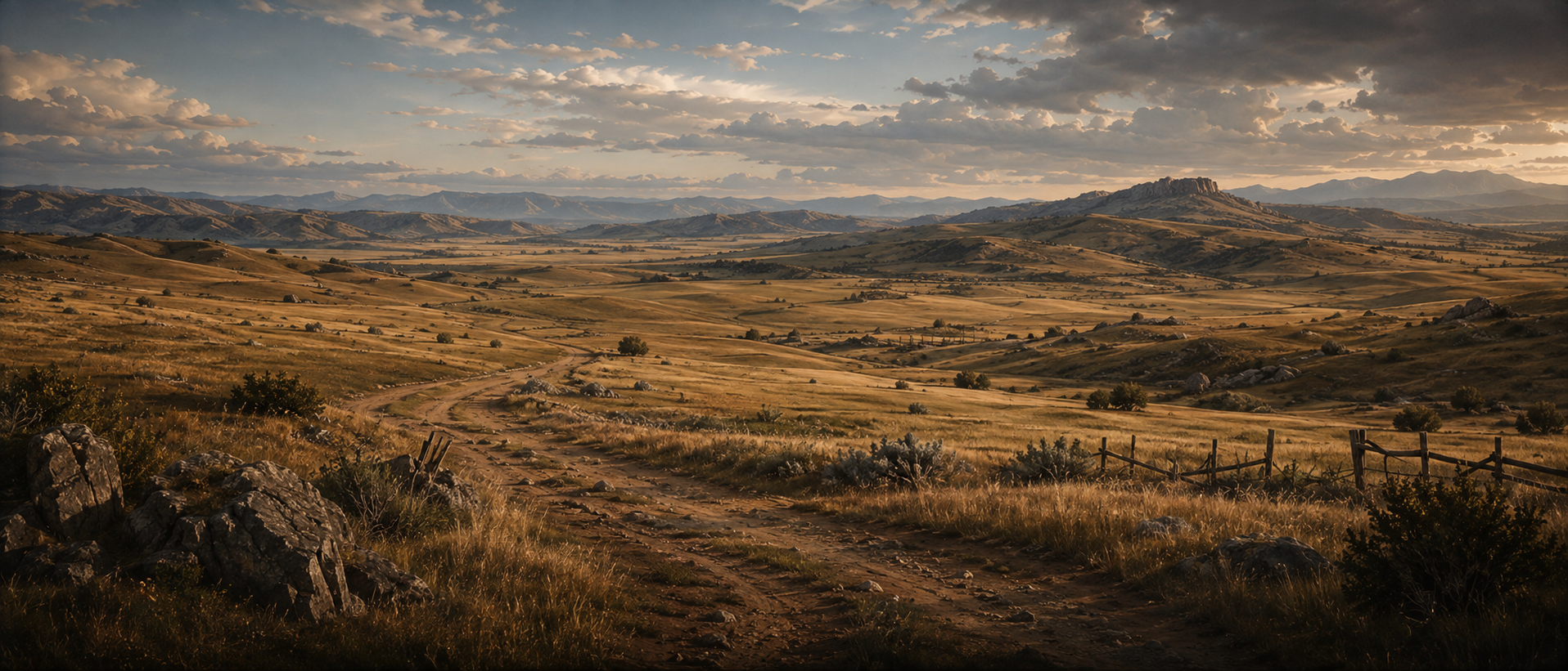 Open frontier landscape from Claim the Range